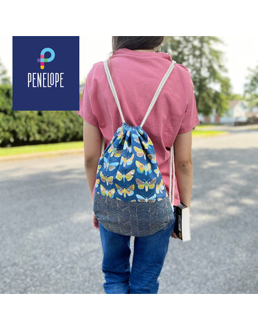 Pénélope Drawstring backpack
