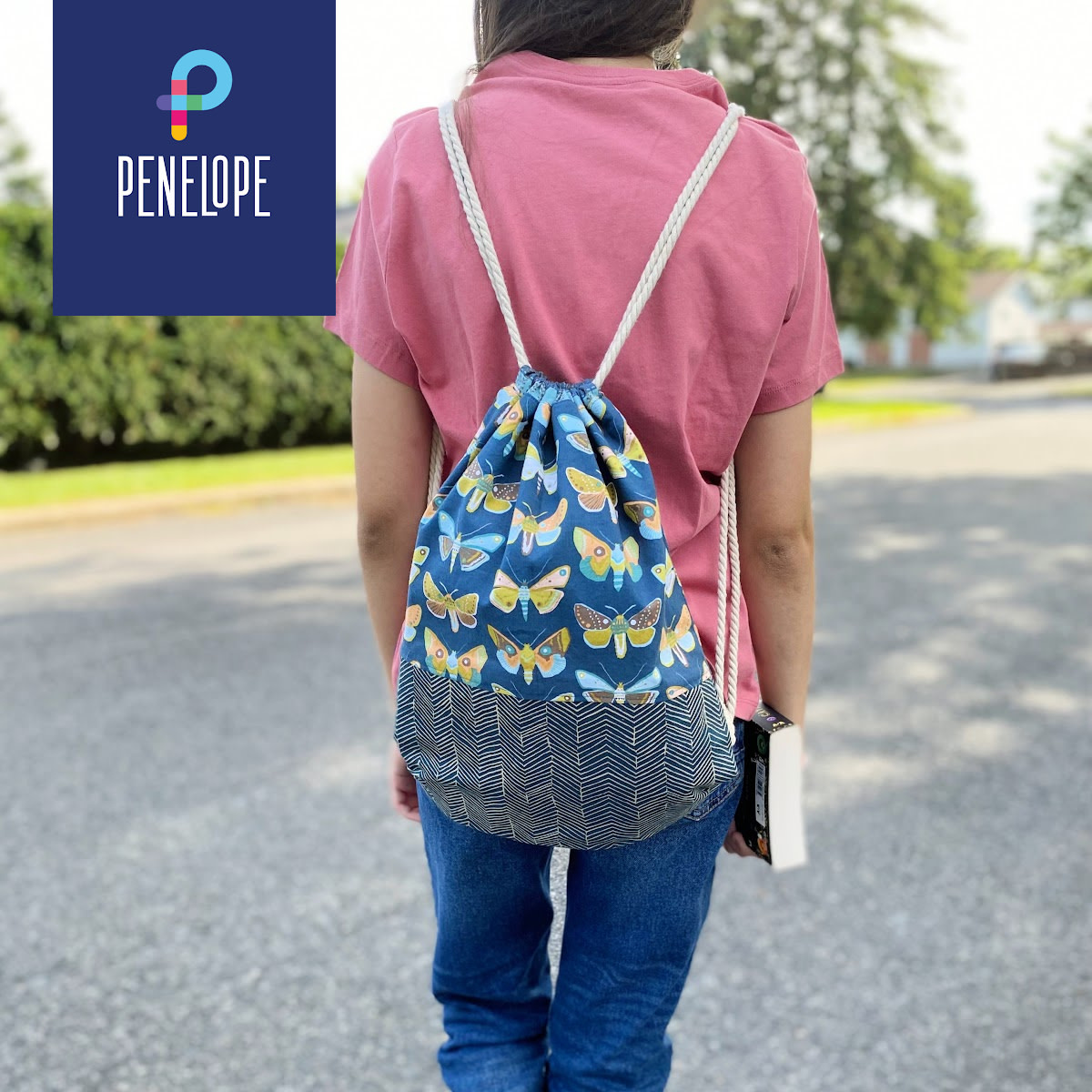 Pénélope Drawstring backpack