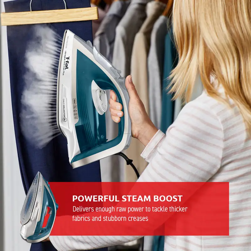 T-Fal T-fal Ultraglide Anti Calc Plus Steam iron - Blue