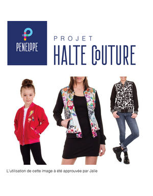 Pénélope Halte Blouson aviateur "Charlie" (Jalie 3675)