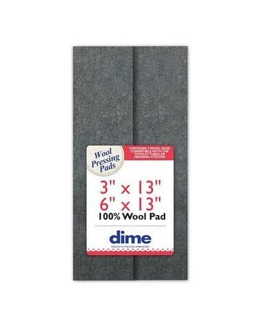 DIME Dime tapis de repassage en laine 3 po x 13 po et 6 po x 13 po