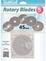 The Grace Company 5-Pack Rotary Cutter Blades (45mm Comfort Cutter)