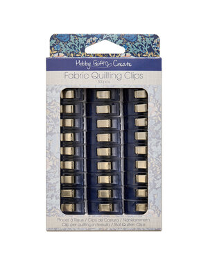 HOBBY GIFT HOBBY GIFT Pinces pour tissu de courtepointe (30 unités)