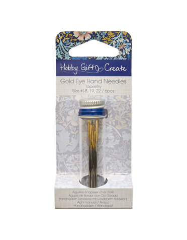 HOBBY GIFT HOBBY GIFT Gold Eye Tapestry Hand Needles 6pcs