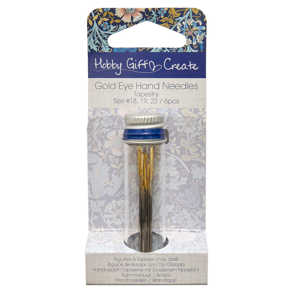 HOBBY GIFT HOBBY GIFT Gold Eye Tapestry Hand Needles 6pcs