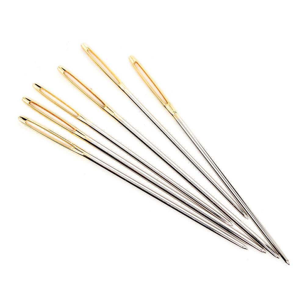 HOBBY GIFT HOBBY GIFT Gold Eye Tapestry Hand Needles 6pcs