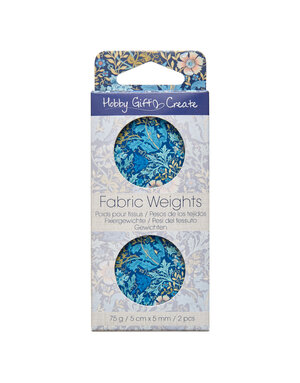 HOBBY GIFT HOBBY GIFT Metal Fabric Weights 2pcs 5cm x 5mm (2” x ¼”)