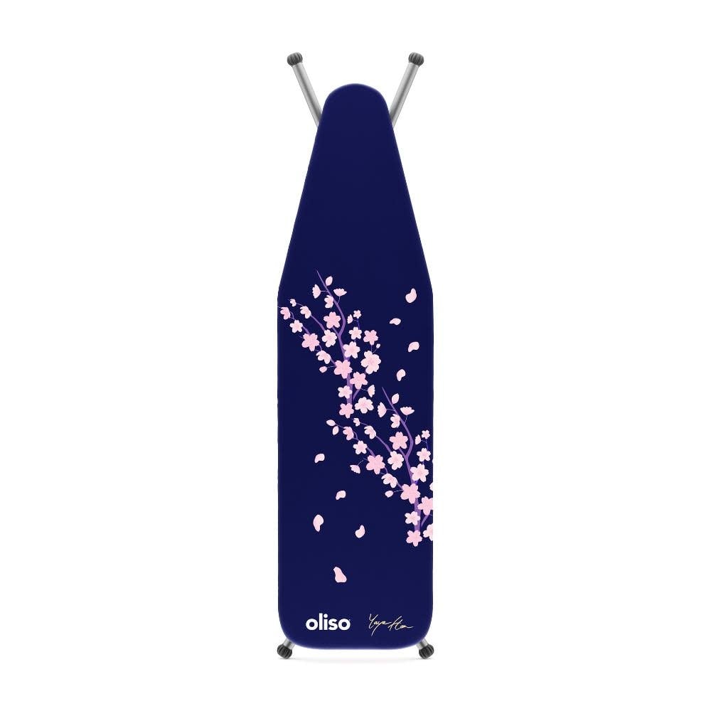 Oliso Housse de planche à repasser OLISO - Yaya Han - 100% coton 38cm x 137cm (15po x 54po) ( pré-commande été 2026 )