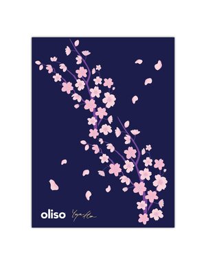 Oliso OLISO Tea Towel Pressing Cloth - Yaya Han - 100% cotton 61cm x 45.72cm (24" x 18") ( pre-order summer 2026 )