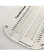 BREWER Curved Corner Ruler for Bag Making