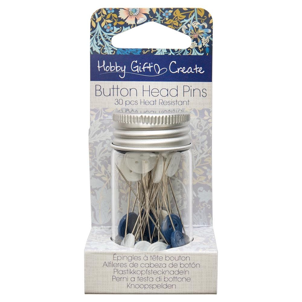 HOBBY GIFT HOBBY GIFT Button Head Pins 30pcs - 47mm (1 7/8”)