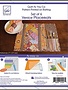 June Tailor June Taylor Venice quilt as you go, motif de napperon imprimé sur batting paquet de 6