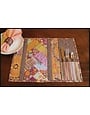 June Tailor June Taylor Venice quilt as you go, motif de napperon imprimé sur batting paquet de 6