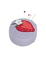 HOBBY GIFT Coussin à épingle fraise