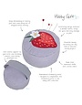 HOBBY GIFT Coussin à épingle fraise