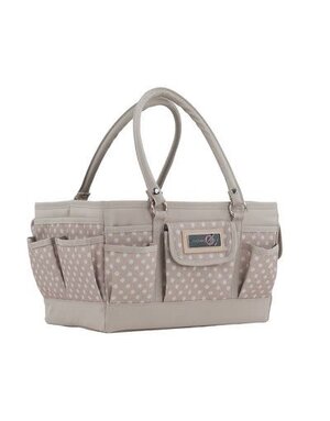Everything Mary Sac fourre-tout Everything Mary Deluxe à pois beiges