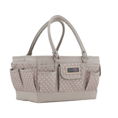 Everything Mary Everything Mary Deluxe Store & Tote Tan Dot