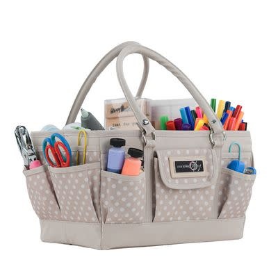 Everything Mary Sac fourre-tout Everything Mary Deluxe à pois beiges
