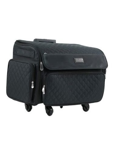 Everything Mary Valise de luxe Everything Mary XL noir matelassé