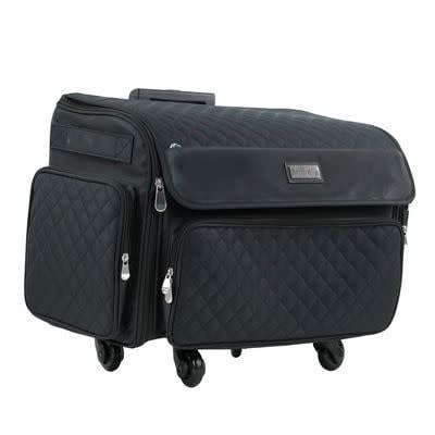 Everything Mary Valise de luxe Everything Mary XL noir matelassé