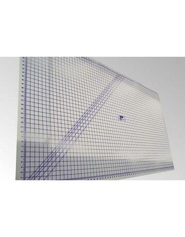 Quilter's Rule Tapis translucide MegaMat 40 po x 72 po dimensionde la grille imprimée : 36" x 68".