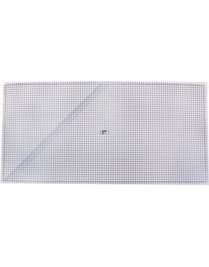 Quilter's Rule Tapis translucide MegaMat 48 po x 96 po Dimensions de la grille imprimée : 44 po x 92 po.