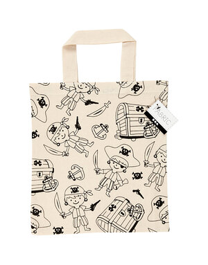 Creativ CREATIV COMPANY Tote bag 27.5cm x 30cm (10.82in x 11.8in) - Pirates