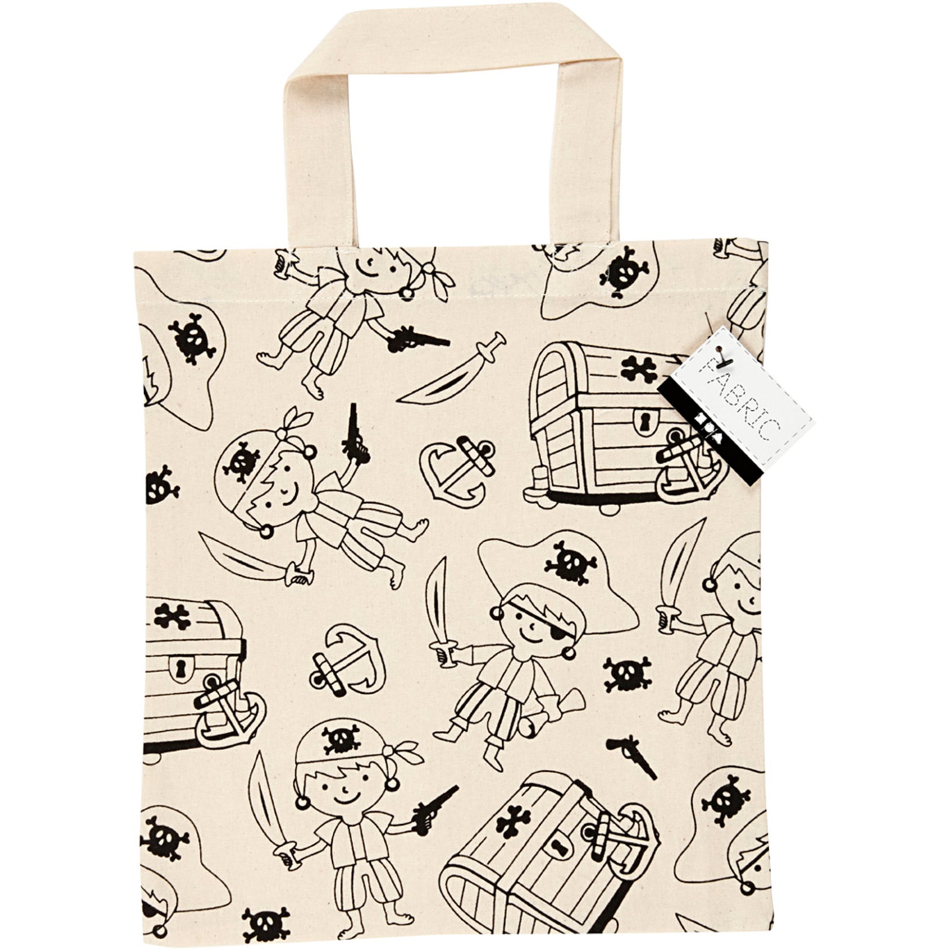 Creativ CREATIV COMPANY Sac fourre-tout 27,5cm x 30cm (10,82po x 11,8po) – pirates
