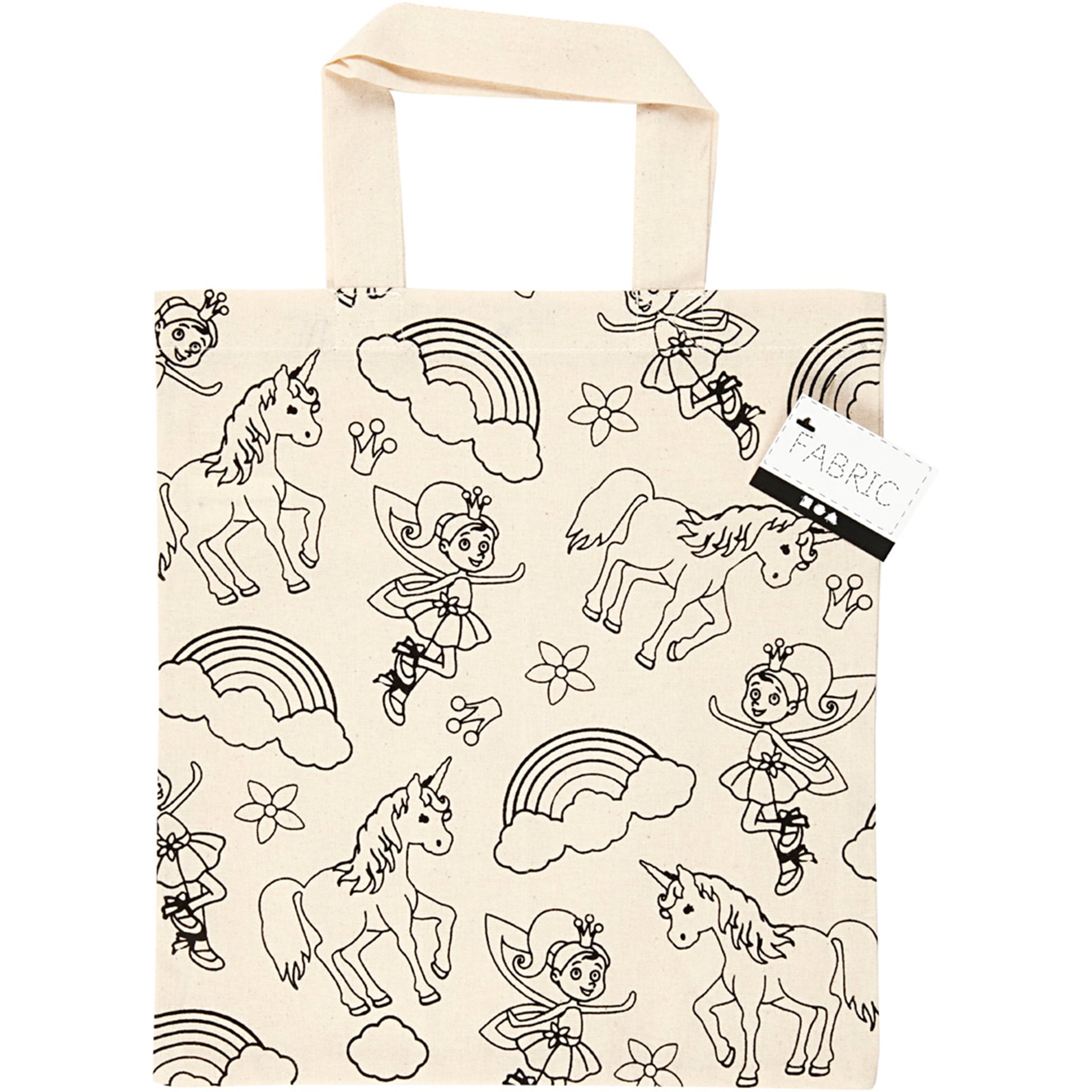 Creativ CREATIV COMPANY Tote bag 27.5cm x 30cm (10.82in x 11.8 in) - Unicorn