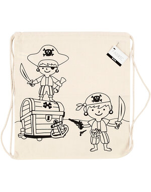 Creativ CREATIV COMPANY Gym bag 37cm x 41cm (14.56in x 16.14in) - Pirates