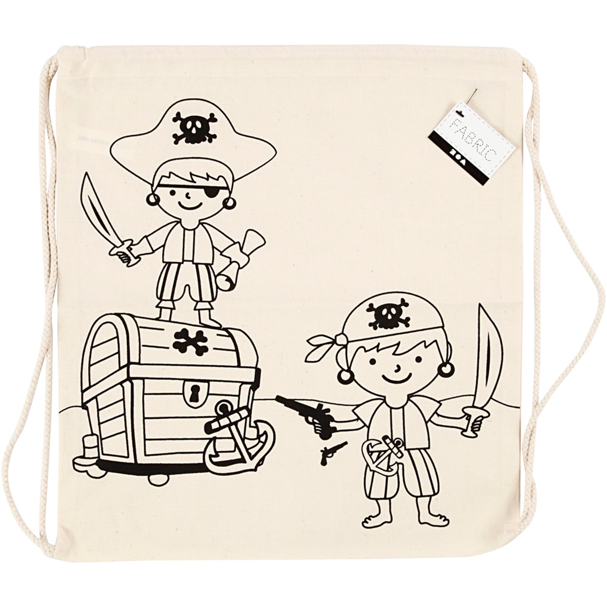 Creativ CREATIV COMPANY Sac de sport 37cm x 41cm (14,56po x 16,14po) – Pirates
