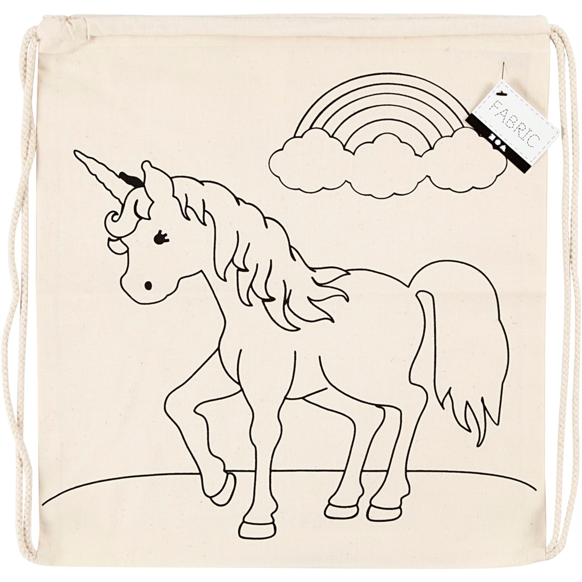 Creativ CREATIV COMPANY Sac de sport 37cm x 41cm (14,56po x 16,14po) – licorne