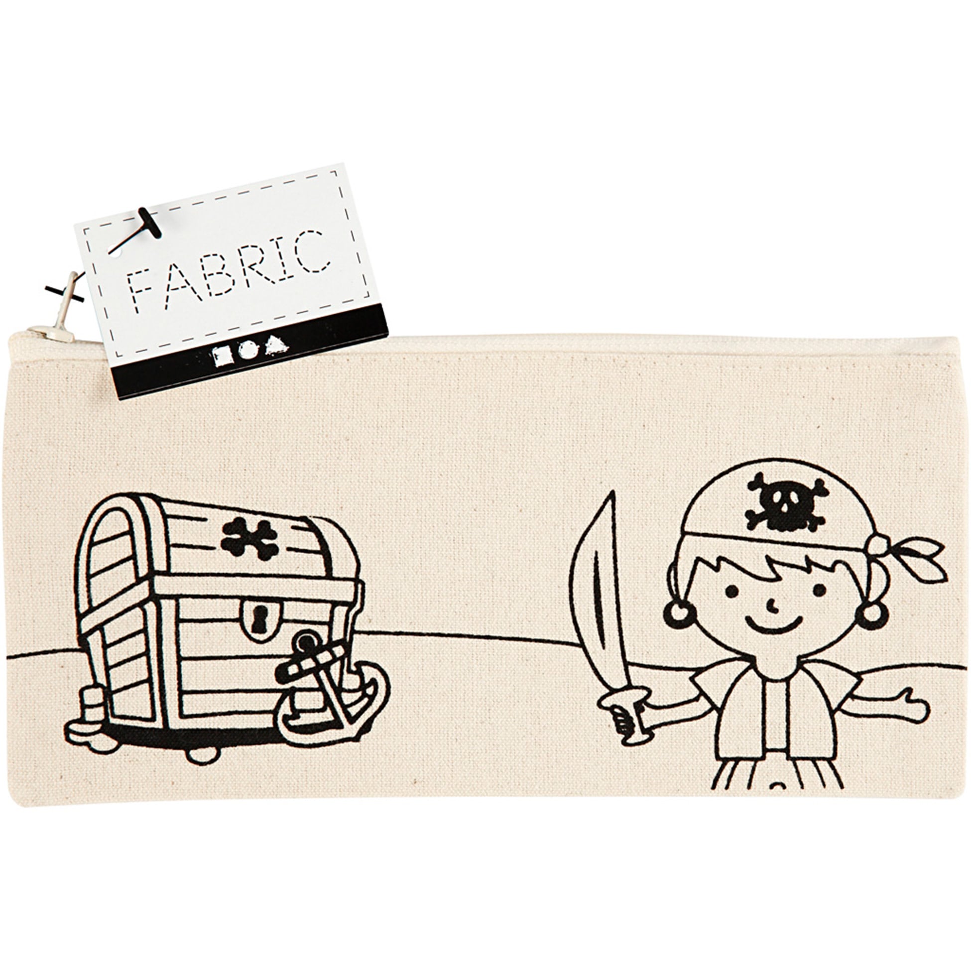Creativ CREATIV COMPANY Pencil case 21cm x 9cm (8.26in x 3.54in) - Pirates
