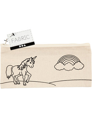 Creativ CREATIV COMPANY Étui à crayons 21cm x 9cm (8,26po x 3,54po) – licorne