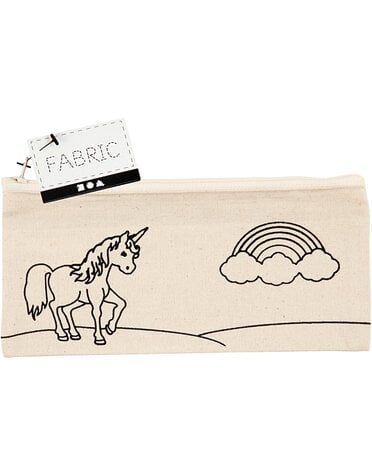 Creativ CREATIV COMPANY Étui à crayons 21cm x 9cm (8,26po x 3,54po) – licorne