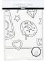 Creativ CREATIV COMPANY Sac fourre-tout 38cm x 42cm (14,96po x 16,5po) – blanc