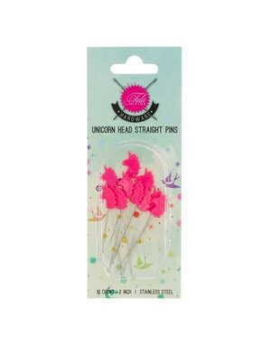 Tula Pink collection Tula Pink épingles Licorne paquet de 10
