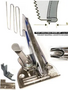 Industriel Pied bordeur pour double biais industriel, 1 1/8 po.