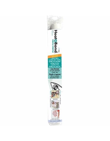 HeatnBond Paquet économique de vinyle à repasser HEATNBOND - finition lustrée - 43cm x 1.8m (17″ x 2v.)