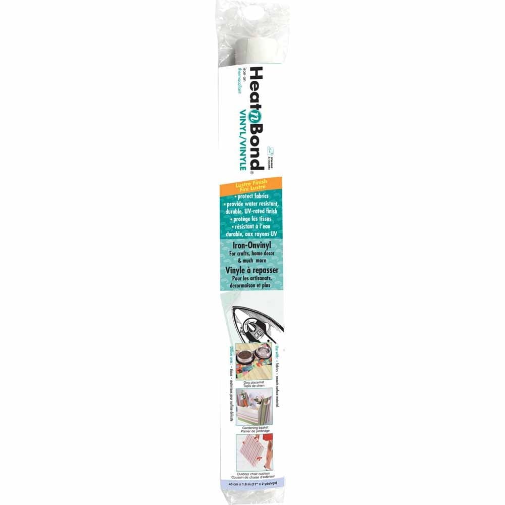 HeatnBond Paquet économique de vinyle à repasser HEATNBOND - finition lustrée - 43cm x 1.8m (17″ x 2v.)