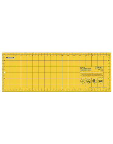 Olfa OLFA RM-HG-01/YEL - 6 x 18 Double-Sided Rotary Mat (Yellow)