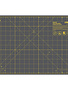 Olfa OLFA RM-CG-01/GRY - 12x18 Double-Sided Rotary Mat (Grey)