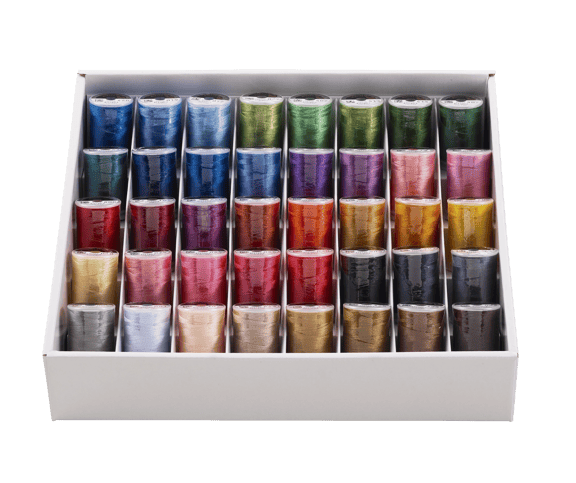 Brother Brother SA740IT 40-Colour Satin Finish Embroidery Thread Set