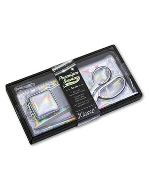 Klassé Ensemble de ciseaux KLASSE Premium en acier inoxydable, 3 pièces, argent