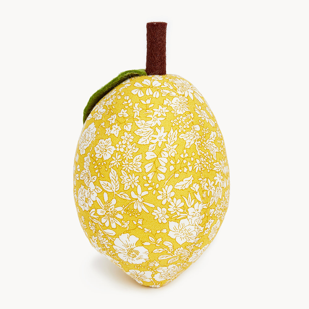 Liberty LIBERTY Citron coussin à épingles - Emily Belle jaune soleil