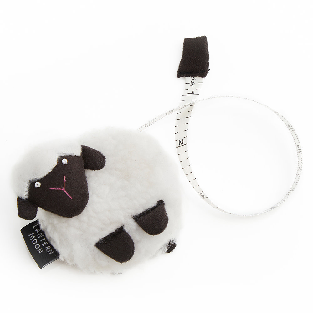 KNITTER'S PRIDE LANTERN MOON LANTERN MOON Retractable Tape Measure - Merino (White Sheep)