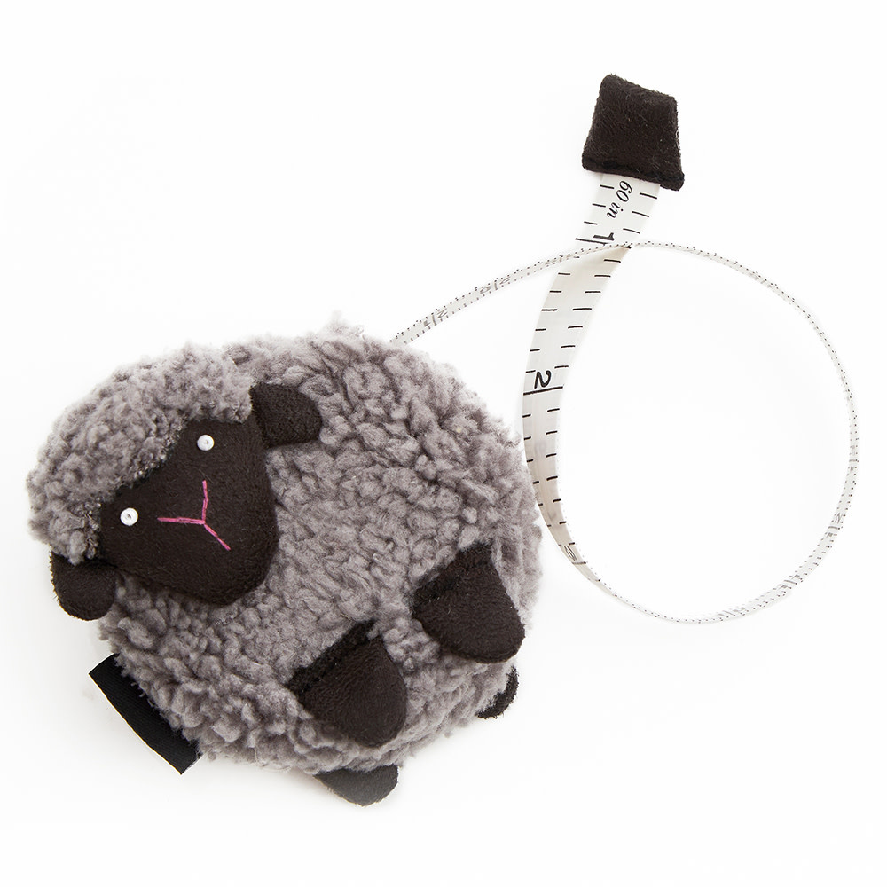 KNITTER'S PRIDE LANTERN MOON Ruban à mesurer rétractable LANTERN MOON - Laineux (mouton gris)