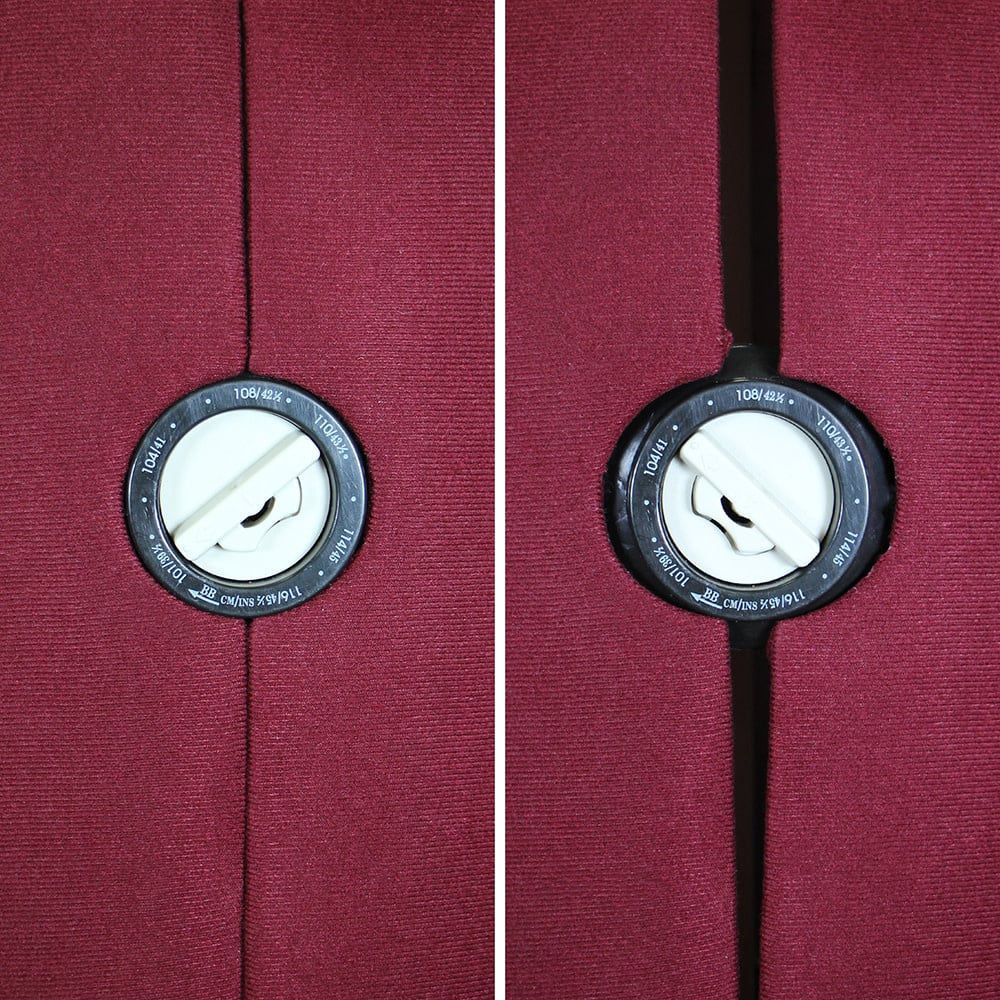 Panache Mannequin de couture grand format PANACHE bordeaux