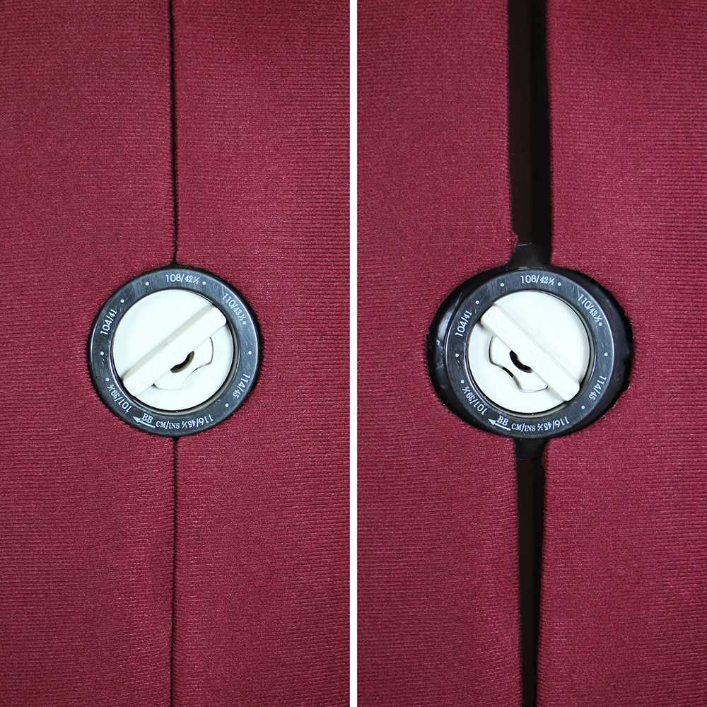 Panache PANACHE Large Dress Form Maroon