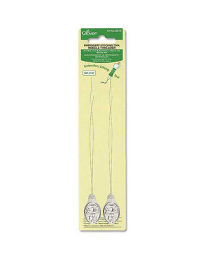 Clover CLOVER 8810 - Enfileur d'aiguille pour outil à point de broderie - 2mcx.